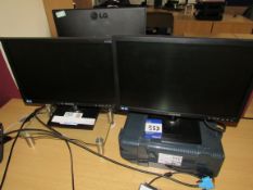2 Samsung S19 C200 Monitors