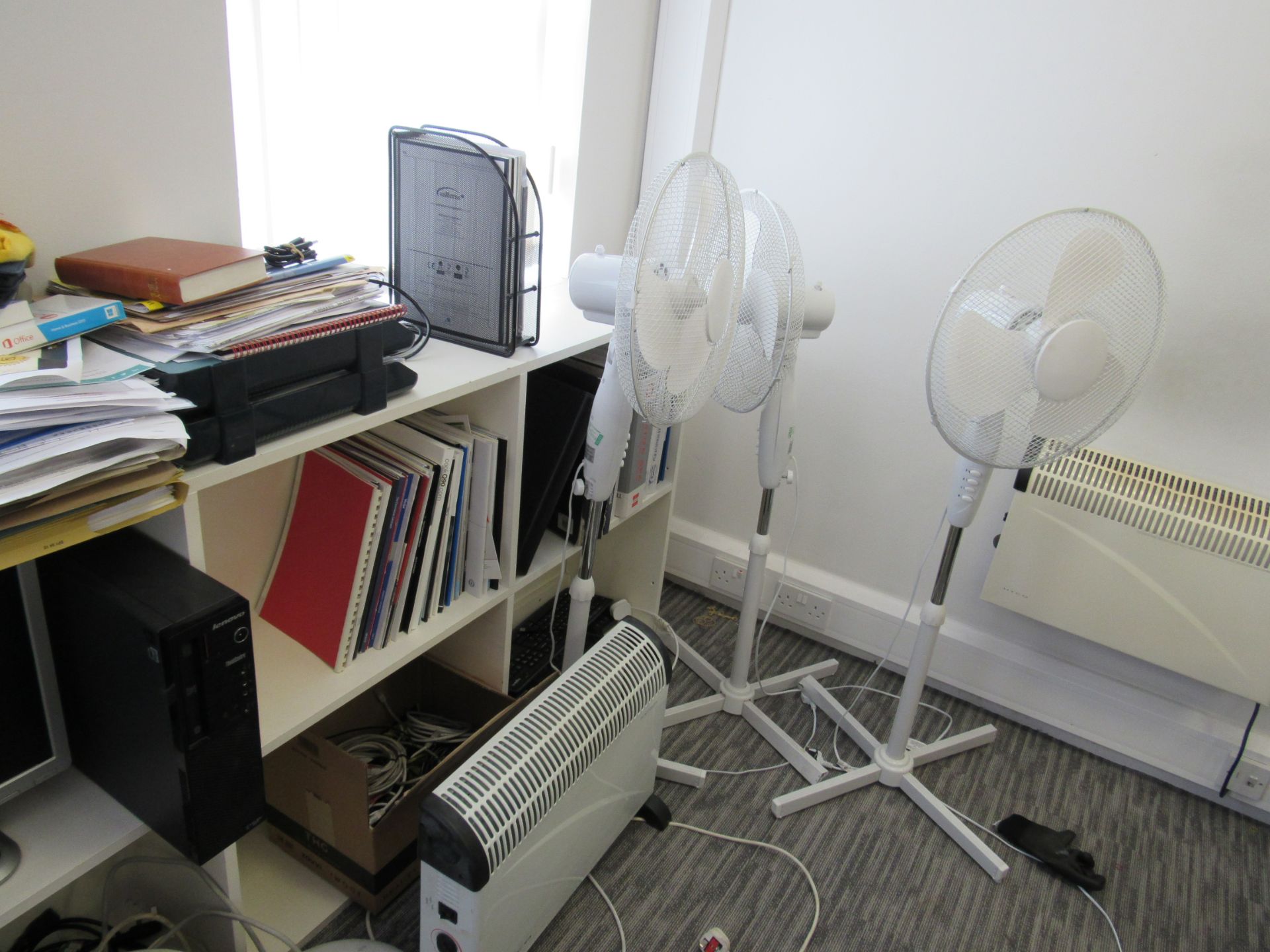 Large Quantity Sundry IT and Office equipment to Bookcase and area - Image 3 of 3