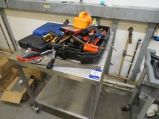 Stainless Steel Trolley with Quantity of Hand Tool