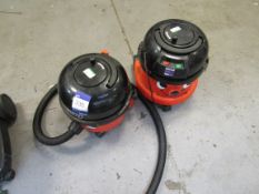 2 Henry Vacuum Cleaners