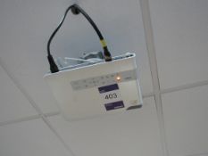 Casio XJ-A240v Data Projector with Ceiling Mount