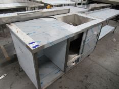 Mobile Stainless Steel Hot Cupboard with Bain Mari