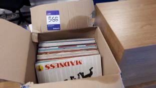 Quantity Various Records to Box