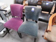 2 Upholstered Dining Chairs