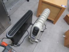 Dimplex Electric Heater and Challenge Mobile Oil F