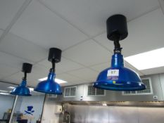 3x Hatco DL760 RL Height Adjustable Heat Lamps