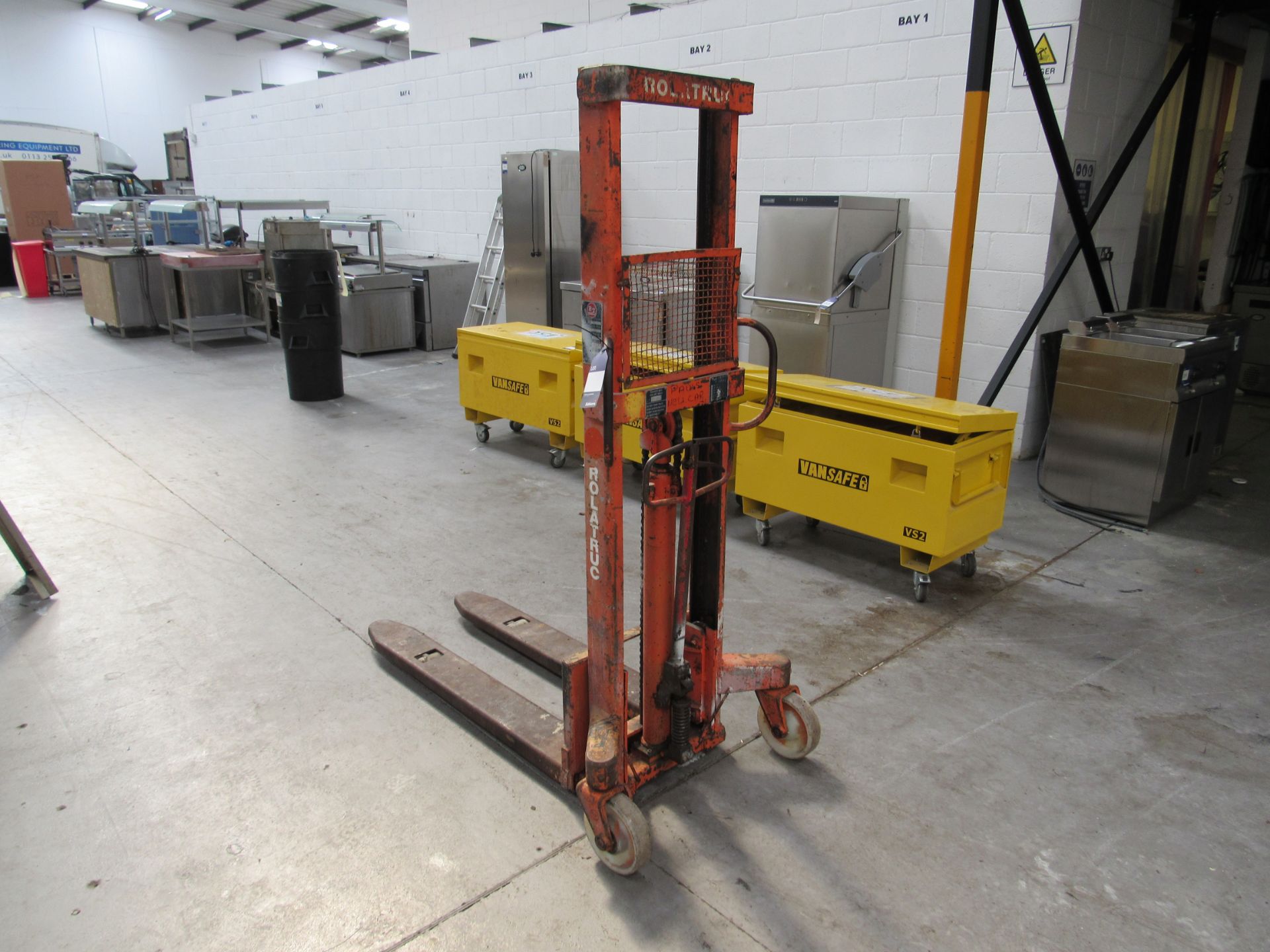 BT Rolatruc SV06H/1 High Lift Pallet Truck