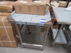 Stainless Steel Preparation Table, 720 x 650mm