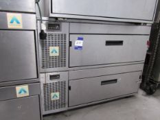 Adande Double Drawer Fridge