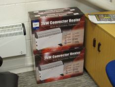 4 x 2kw Convector Heaters