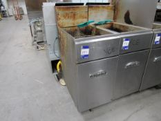 Imperial Fryer, twin basket