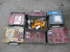 6 Various Plumbing Engineer Parts Boxes containing Various Copper/Brass/Iron/Plastic Joints and