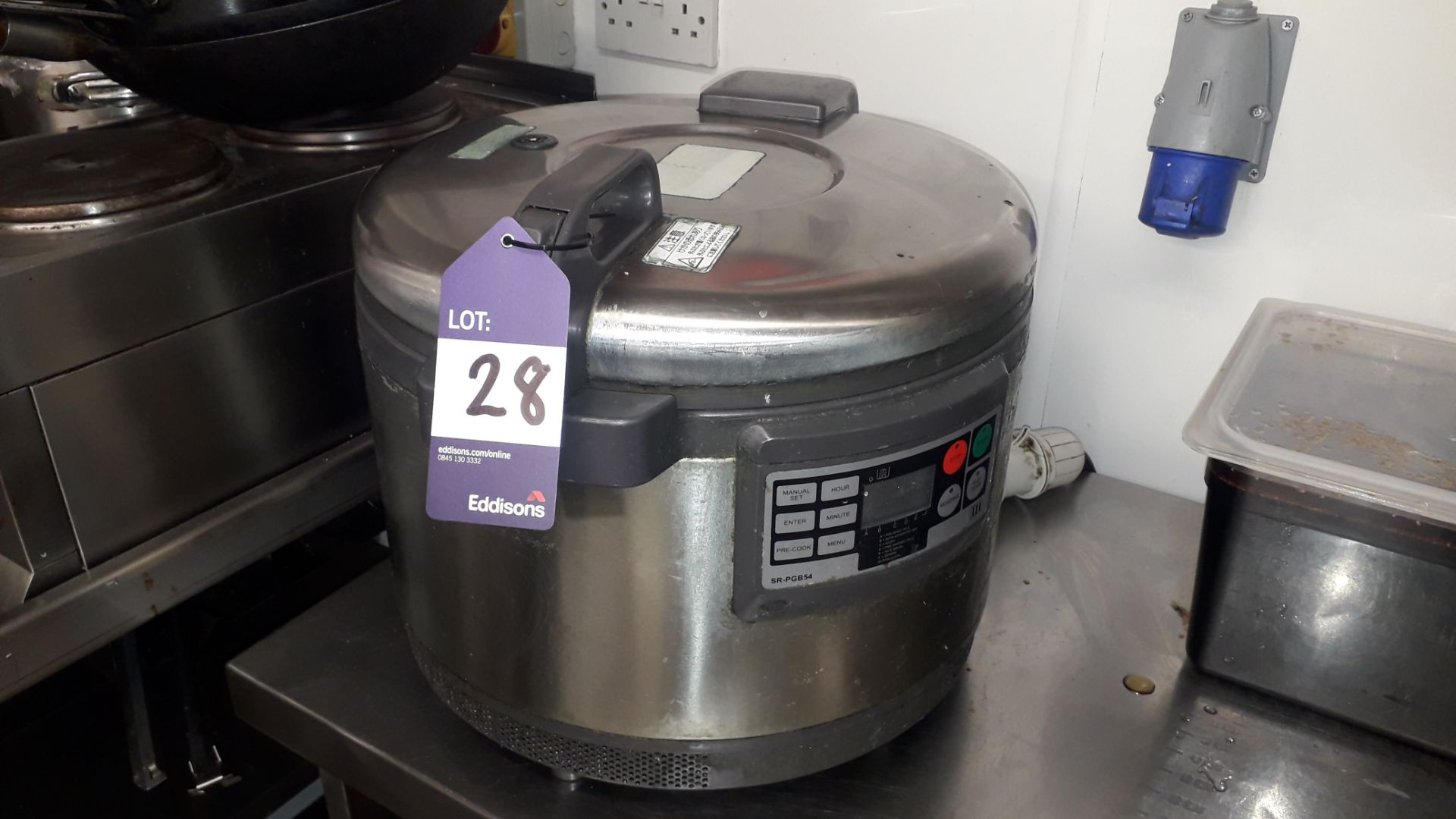 Suzumo SR-PGB54 Stainless Steel Table Top Rice Cooker – Located 85 Scoresby Street, London, SE1 0XN