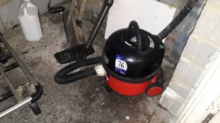 Numatic Hnery Vacuum Cleaner, Folding Trolley, Brooms, Buckets & Karcher Vacuum Cleaner Assembly –