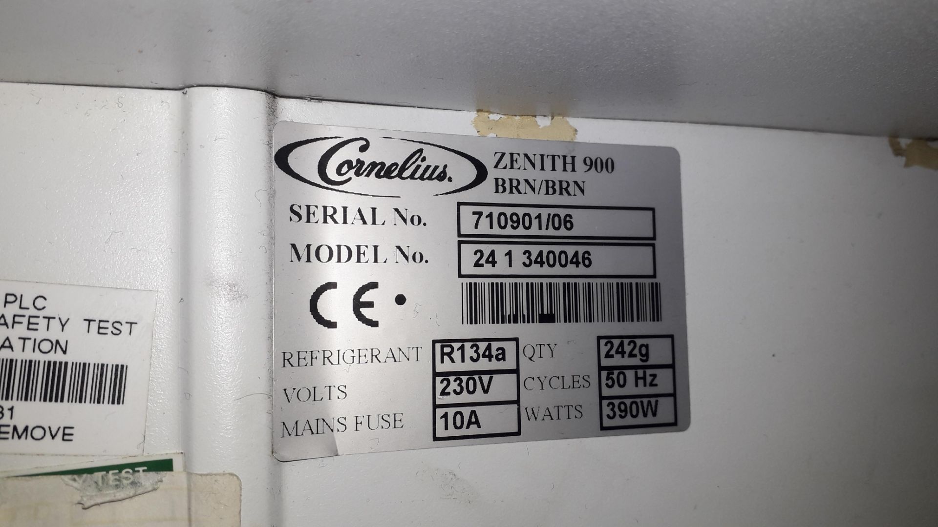 Cornelius Zenith 900 241340046 Double Door Counter Display Chiller & Contents – Located 85 - Image 2 of 2