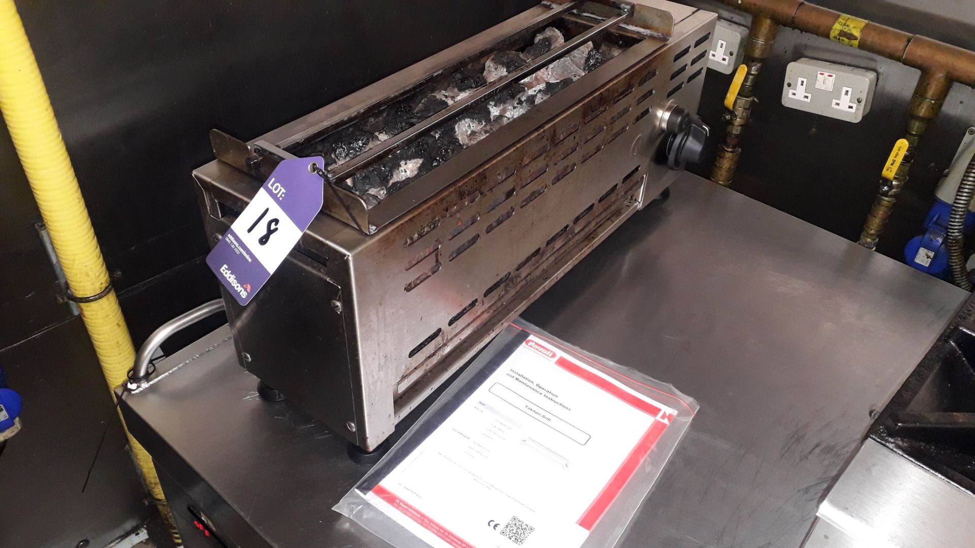 Neyati NYG7-20 Yakitori Grill, Gas Fired (Disconne