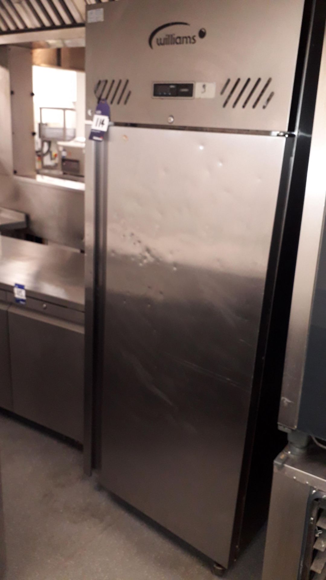 Williams Stainless Steel Full Height Refrigerator – Located Vivo, 57-58 Upper Street, London, N1