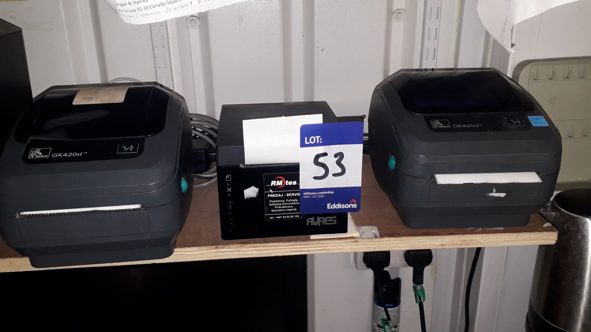 H10 POS Terminal, 2 x Zebra GK420D Receipt Printers & Aures Receipt Printer – Located 85 Scoresby - Image 2 of 2