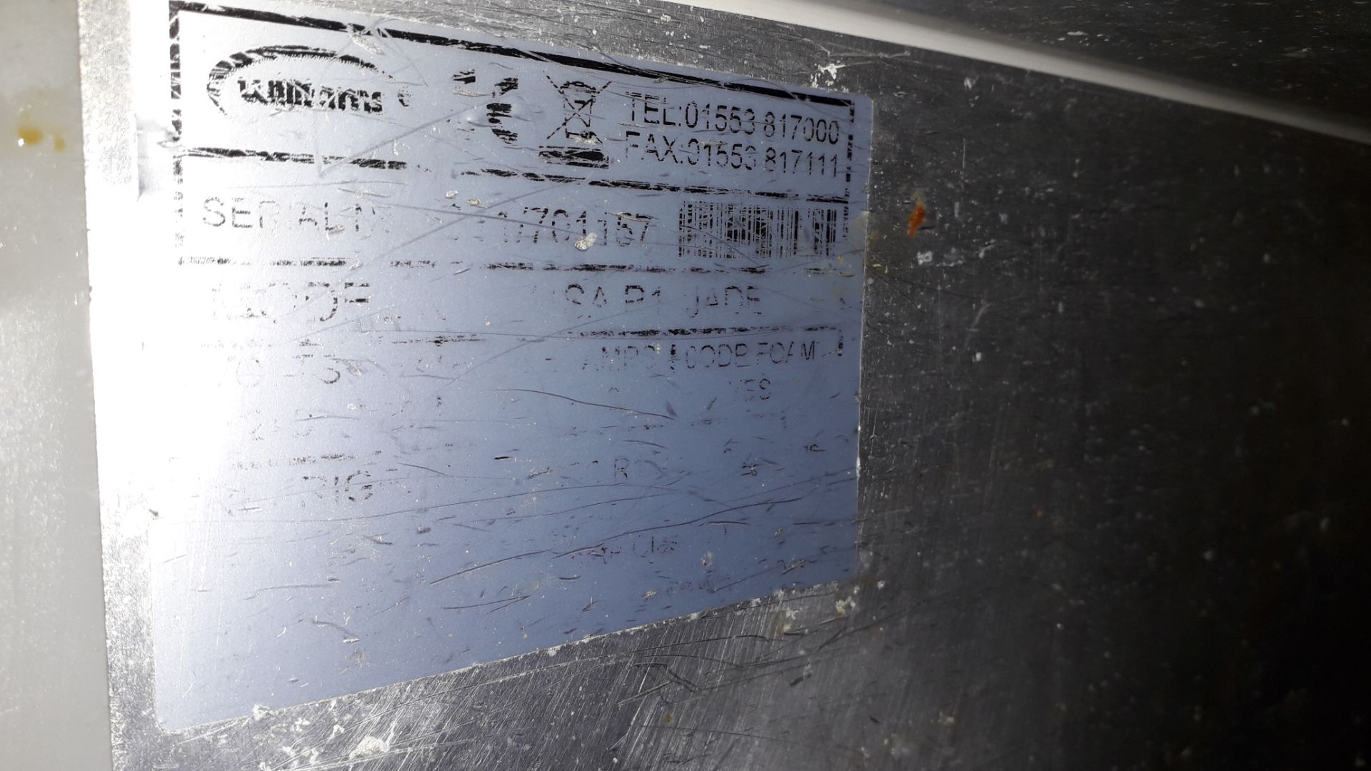 Williams Stainless Steel Full Height Refrigerator – Located Vivo, 57-58 Upper Street, London, N1 - Image 3 of 3