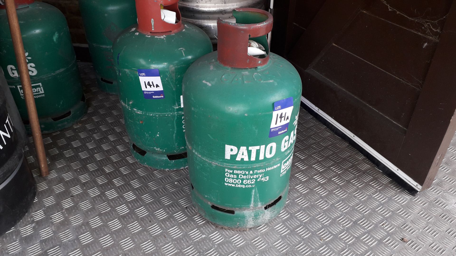 Two Calor 13kg Patio Gas (Bottles Property of Calo