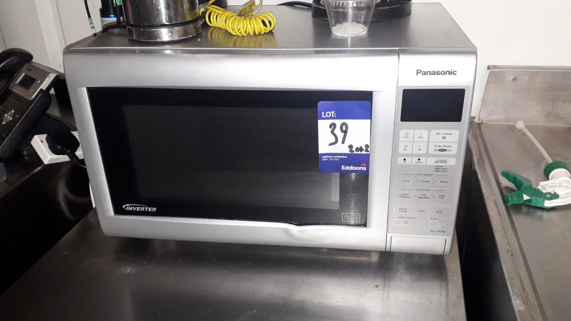Russell Hobbs Microwave Oven & Panasonic Microwave Oven – Located 85 Scoresby Street, London, SE1 - Image 2 of 2