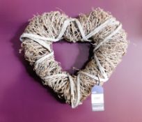 Decorative Wicker Heart