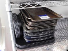 Assorted Baking Trays to Shelf