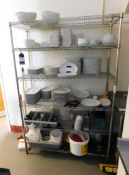 6 Tier Wire Rack Shelving Unit (1200x450)