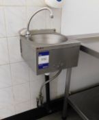 Stainless Steel Handwash Station (Requires Waterworks Pipe Disconnection)