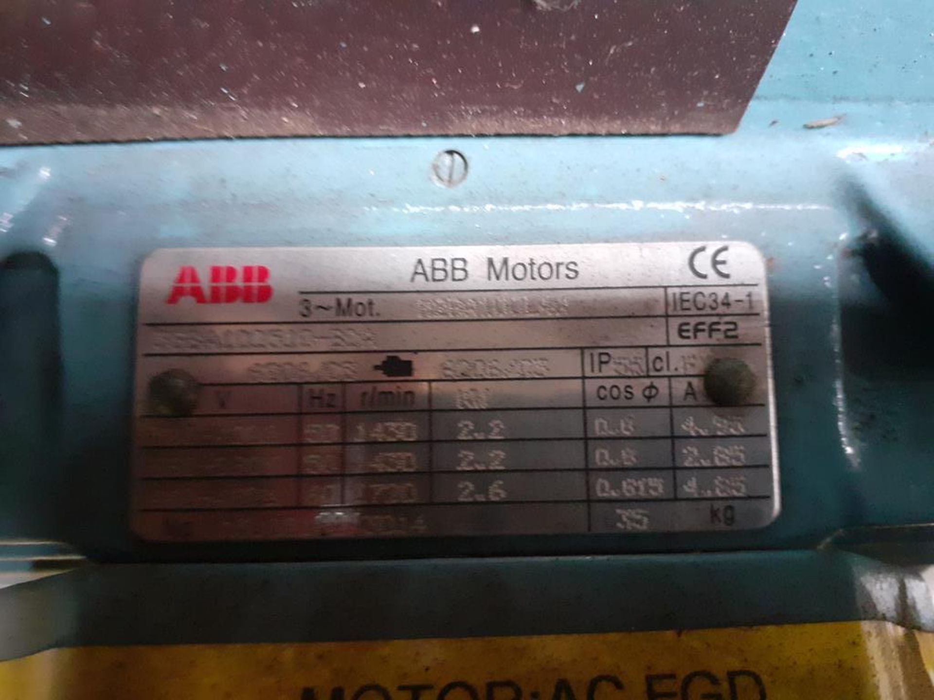 2 x ABB Electric Motors - Image 3 of 4