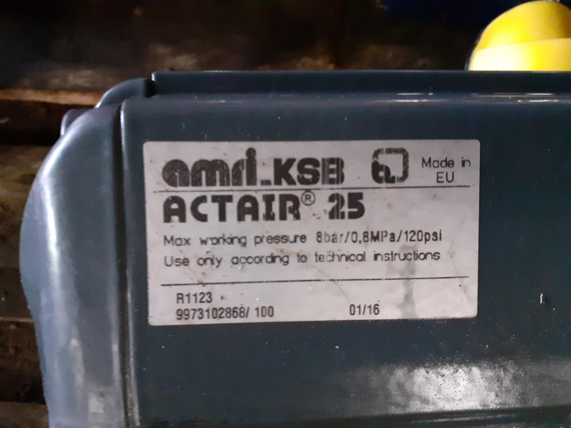 Qty of Various Actuators to include AMRI_KSB, Bray Controls and Pneumax 1320.80.250.01 Double Acting - Image 5 of 8