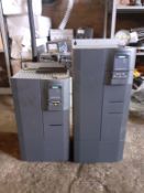 2 x Siemens Micromaster AC Inverters