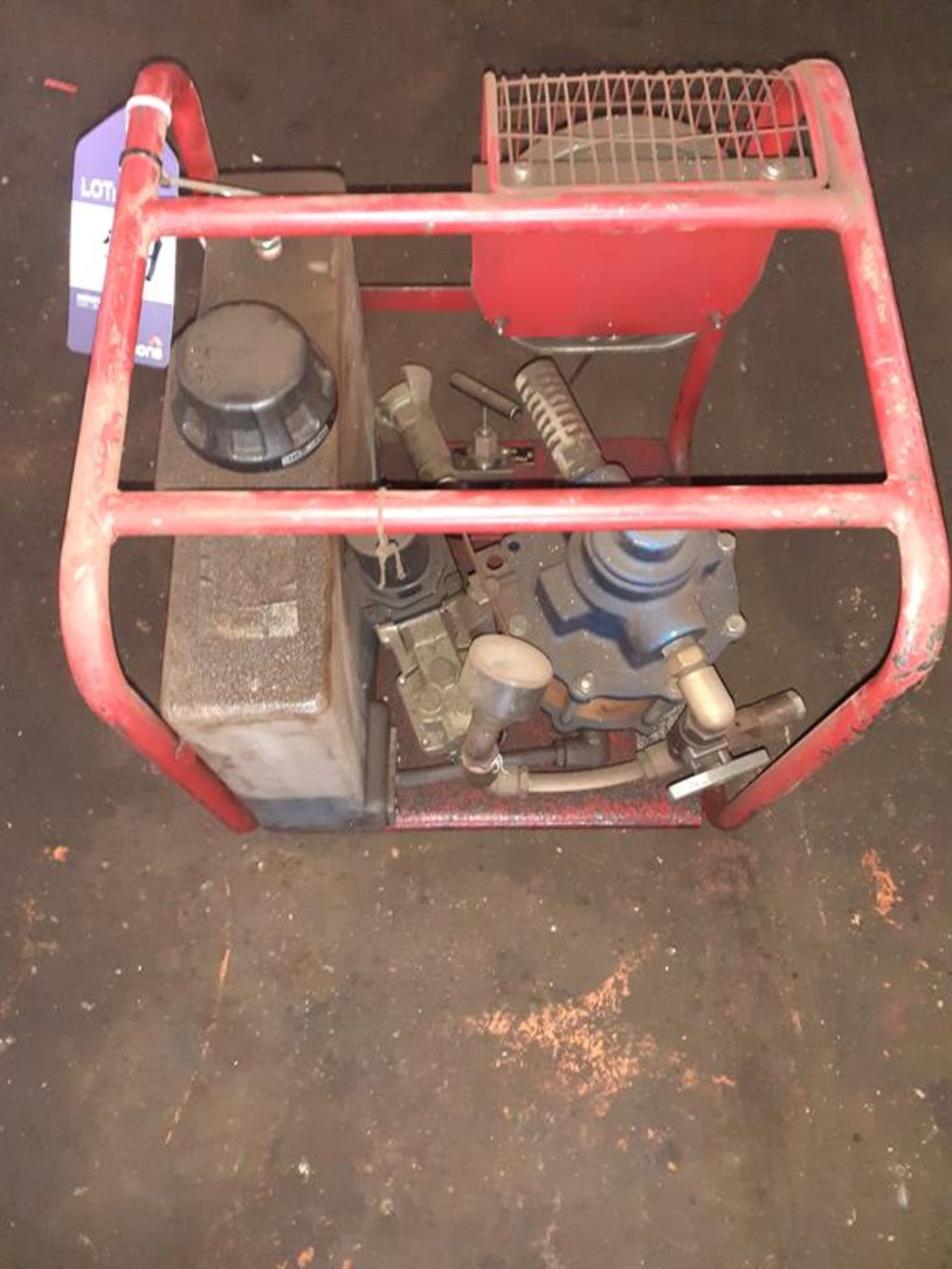 Crate to Contain 2 x Hydraulic Pumps, Pipe Bender and Qty of Hydraulic Hoses - Image 3 of 6