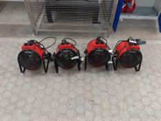 4 x Benross Electric Heaters/Blowers