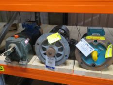2x 3 phase electric motors to include Sew 3.0KW Apex series IE2 3KW and Brookes Crompton motor/ gear