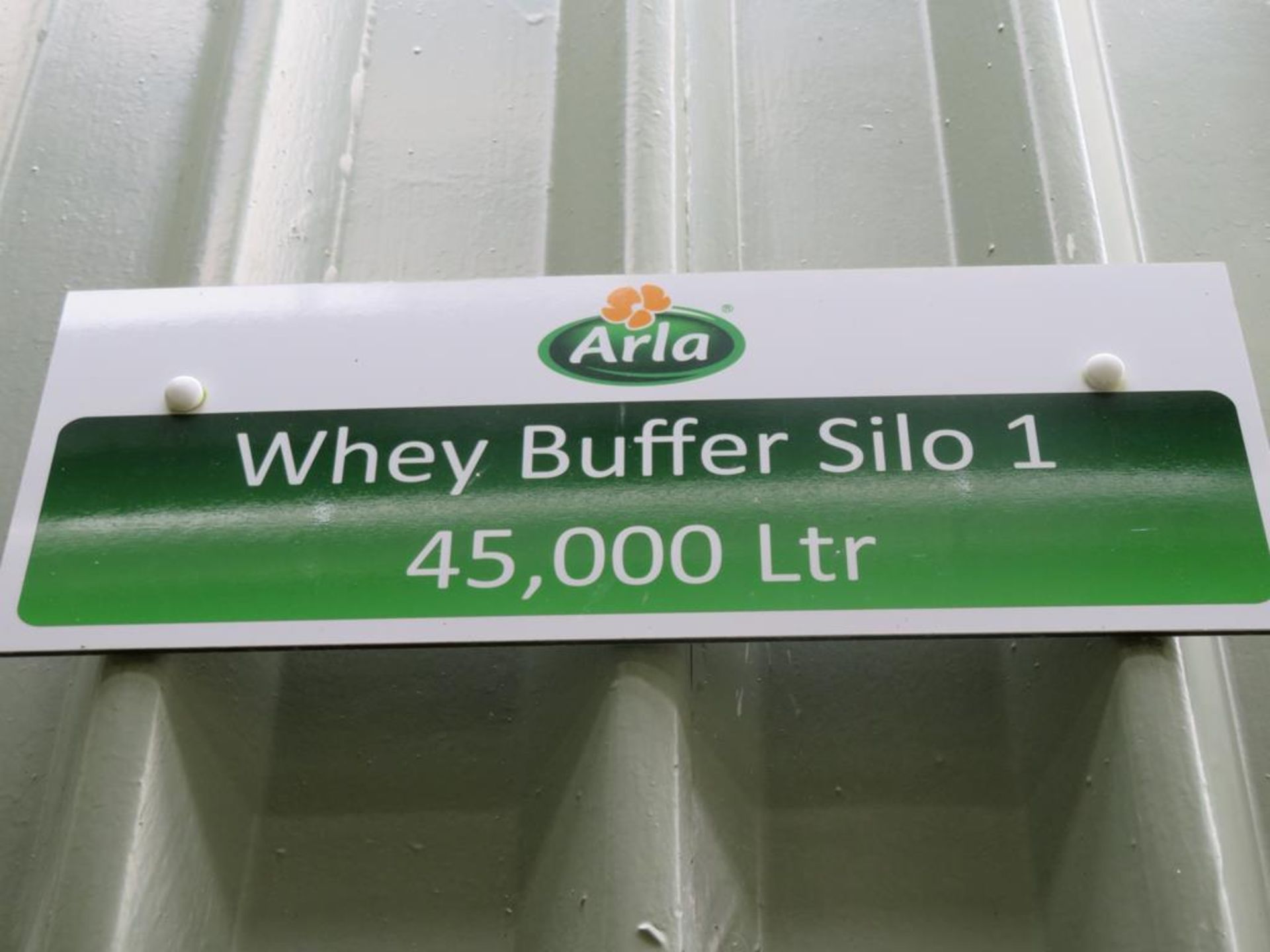 45,000 litre stainless steel lagged and clad whey - Image 4 of 4