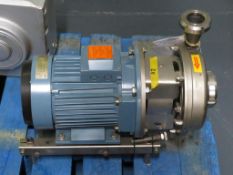 Alfa Laval Pump with ABB Motor 3.0 KW, M3HA 100 LB-Z (spare milk pump)