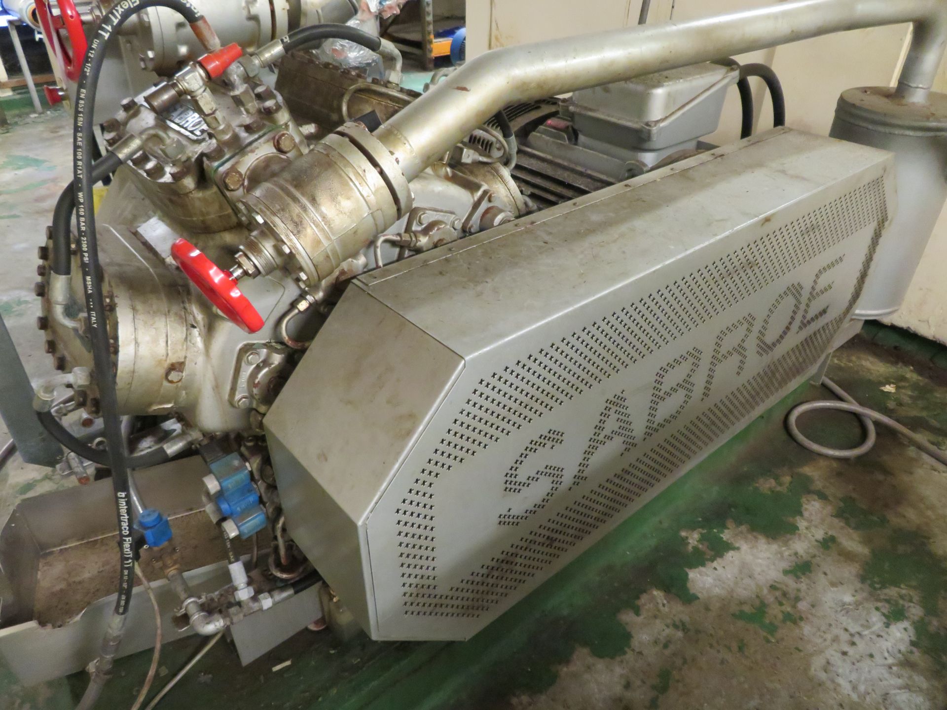 Sabroe Ammonia compressor. Year 2000. 4 cylinder. - Image 2 of 8