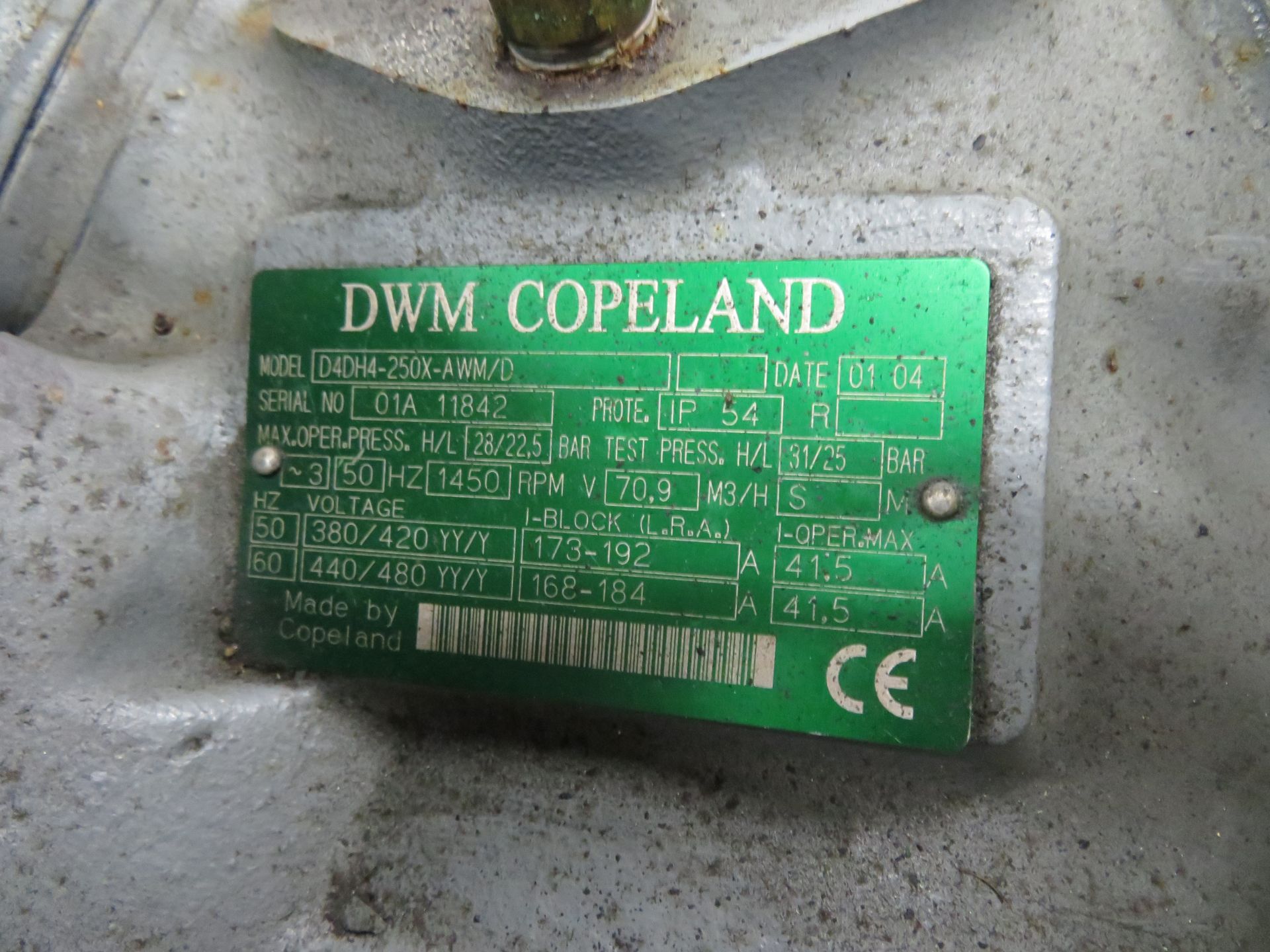 6 x DWM Copeland refrigeration compressors Model D - Image 5 of 20
