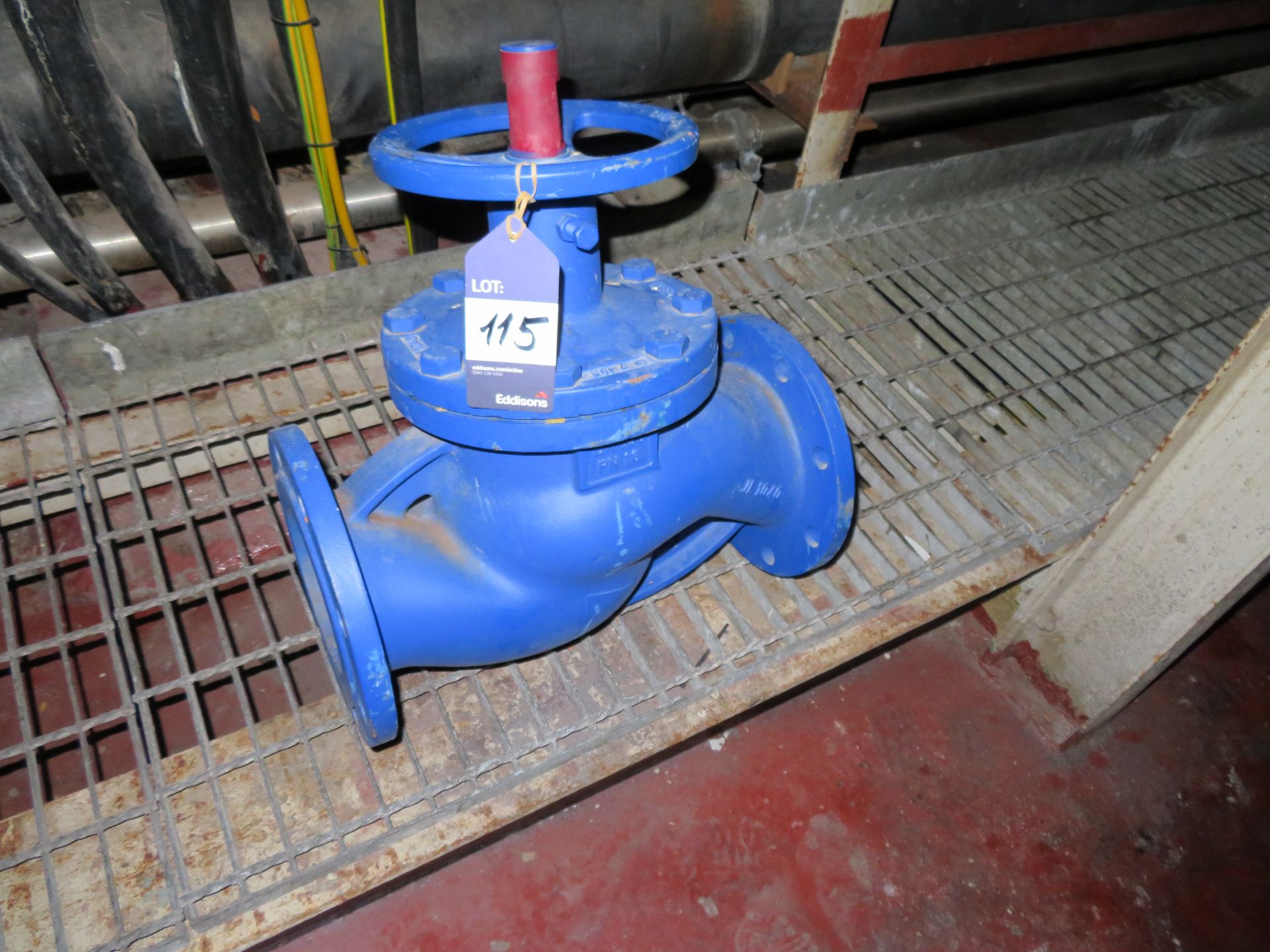 KSB 6 inch shut off valve
