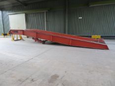 Thorworld Industries Mobile Lorry loading ramp. 70