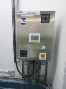 VES Encon ventilation control panel in stainless s