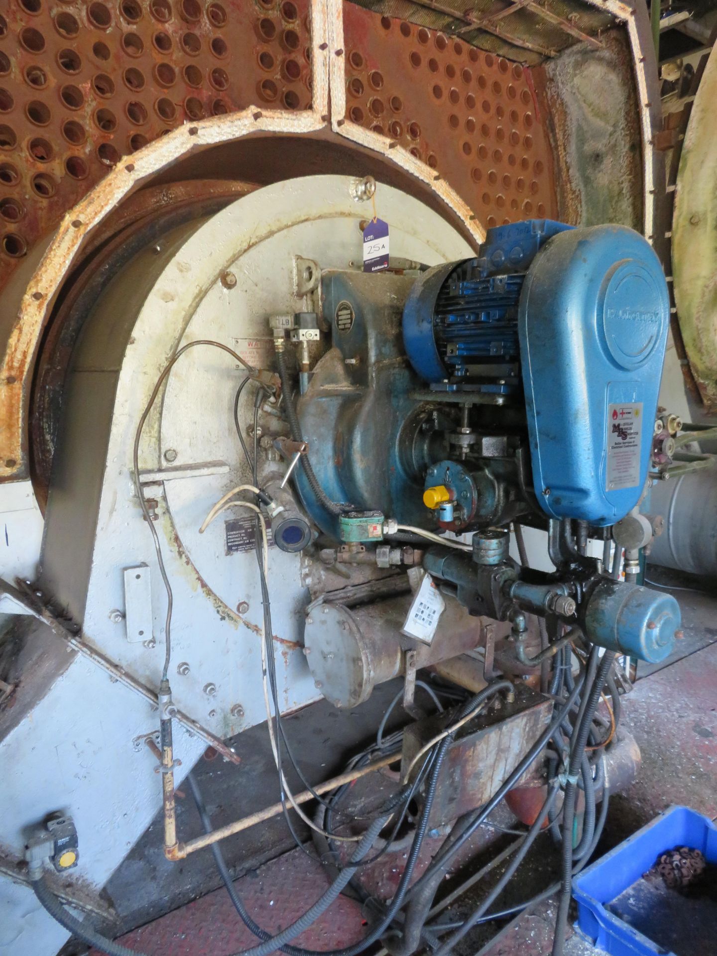 Robey Lincoln steam boiler 1975. - Image 2 of 9