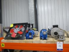 3x Motor B/F Cooling Fan- M20, Motovario 0.25KW motor/ gearbox, Tec FCN DK 40 0.25KW motor/ gearbox