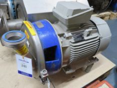 Alfa Laval type ALC-2/220 pump with Exico 3 phase motor