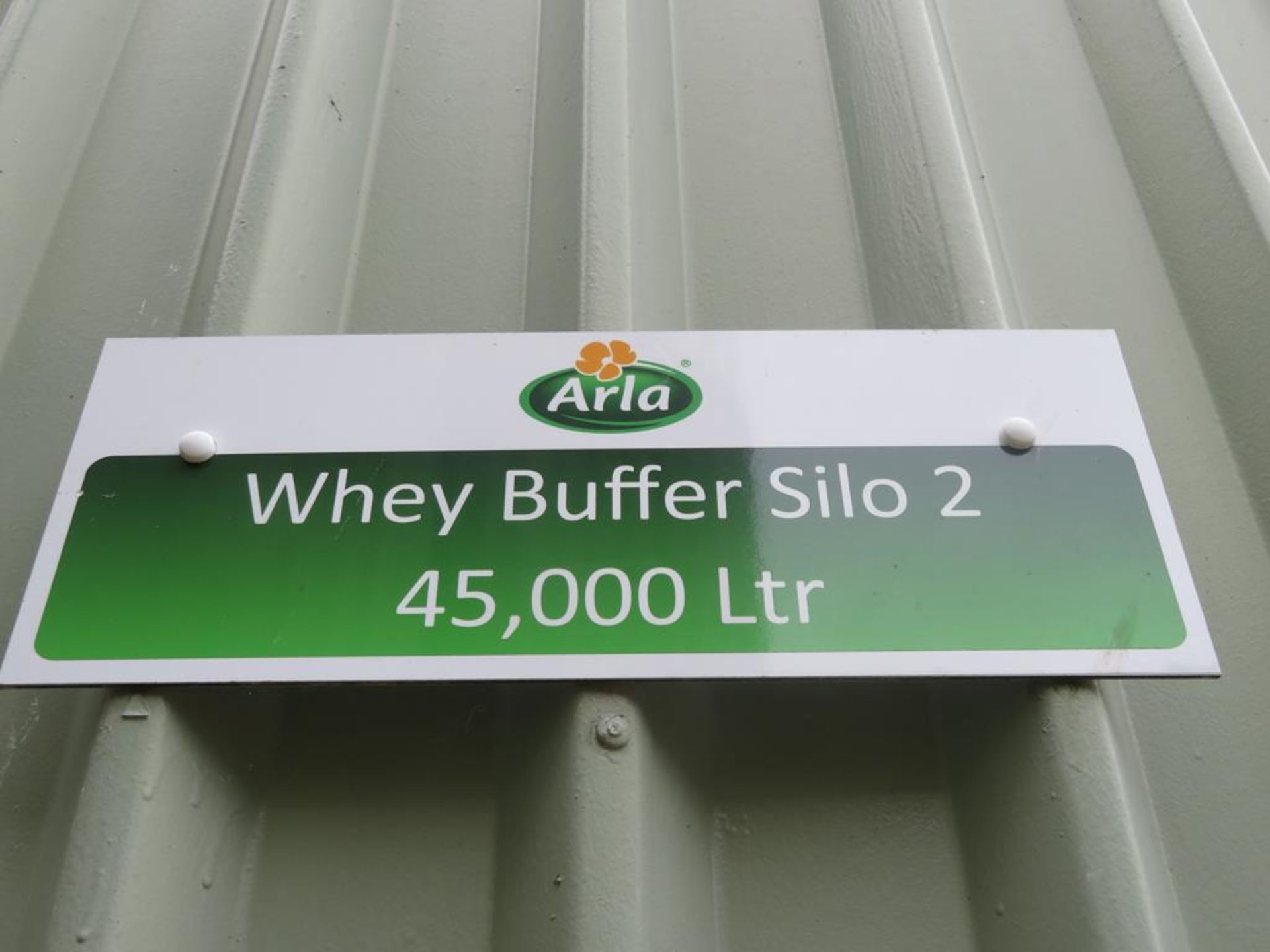 45,000 litre stainless steel lagged and clad whey - Image 4 of 5