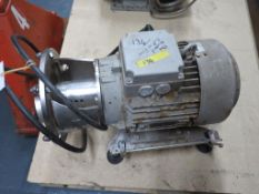 Packo type FP2/40-160 7752 pump with Mez 8.6kw 3 phase motor