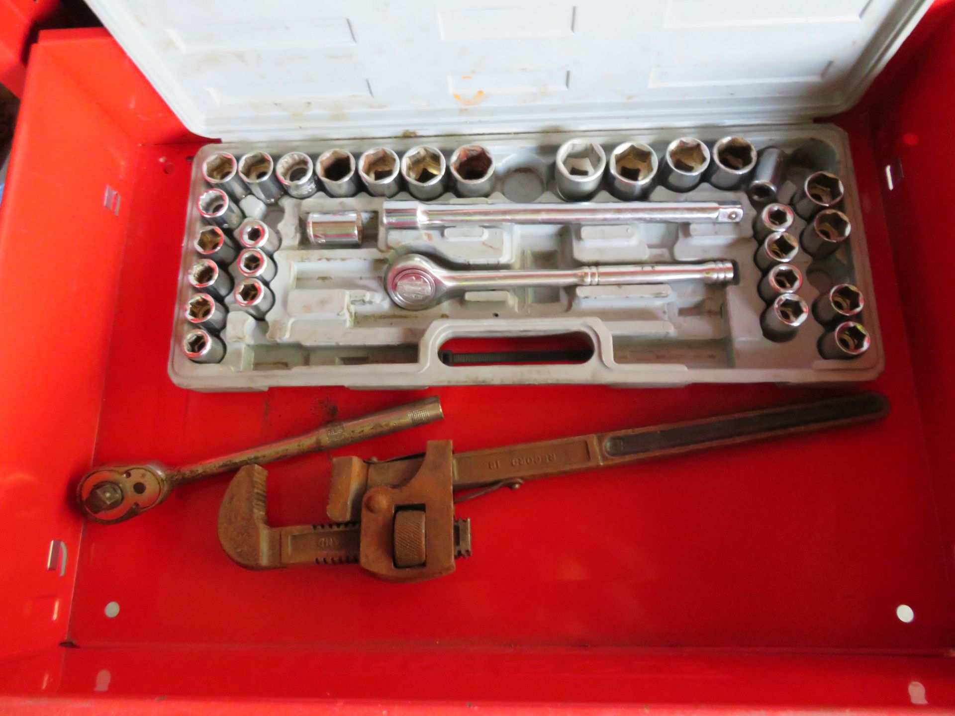 Tengtools mobile 7 draw tool box; sack trolley - Image 6 of 7