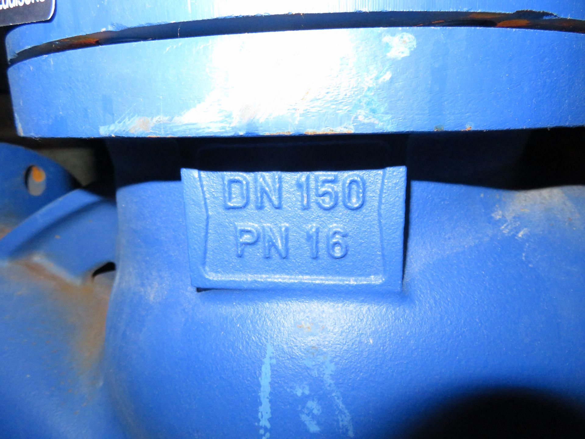 KSB 6 inch shut off valve - Image 3 of 4