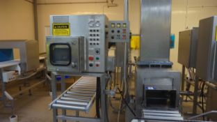 Alfa Laval vacuum fed 20Kg cheese block forming an